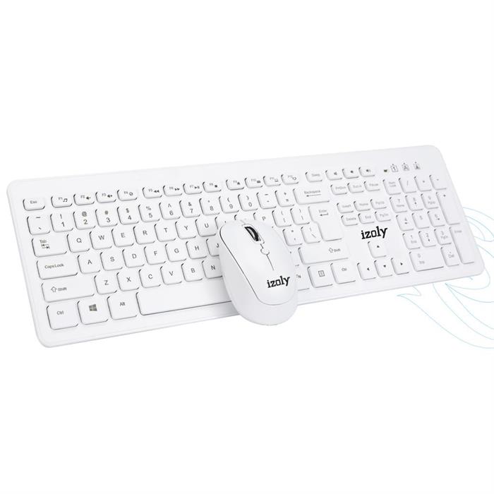 İzoly KM6221 Kablosuz Klavye Mouse Set