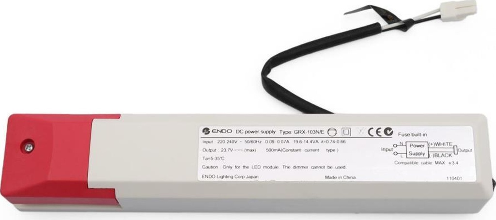 ENDO DC Power Supply 23.7 V 500 mA GRX-103N/E
