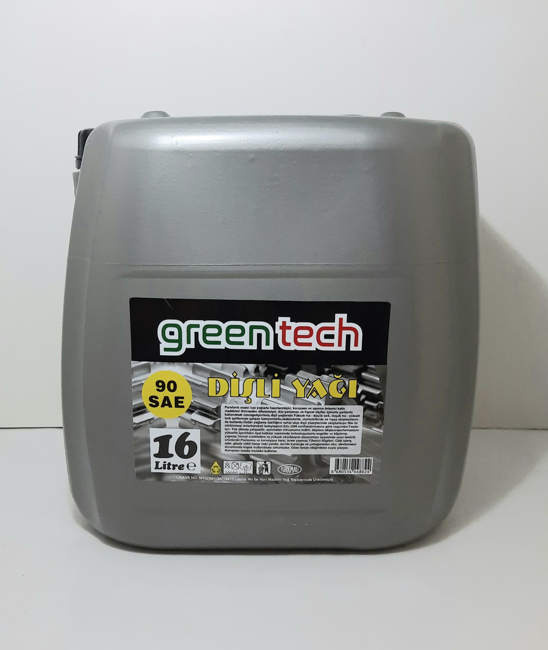 Greentech 90 Numara Dişli Yağı 16 L