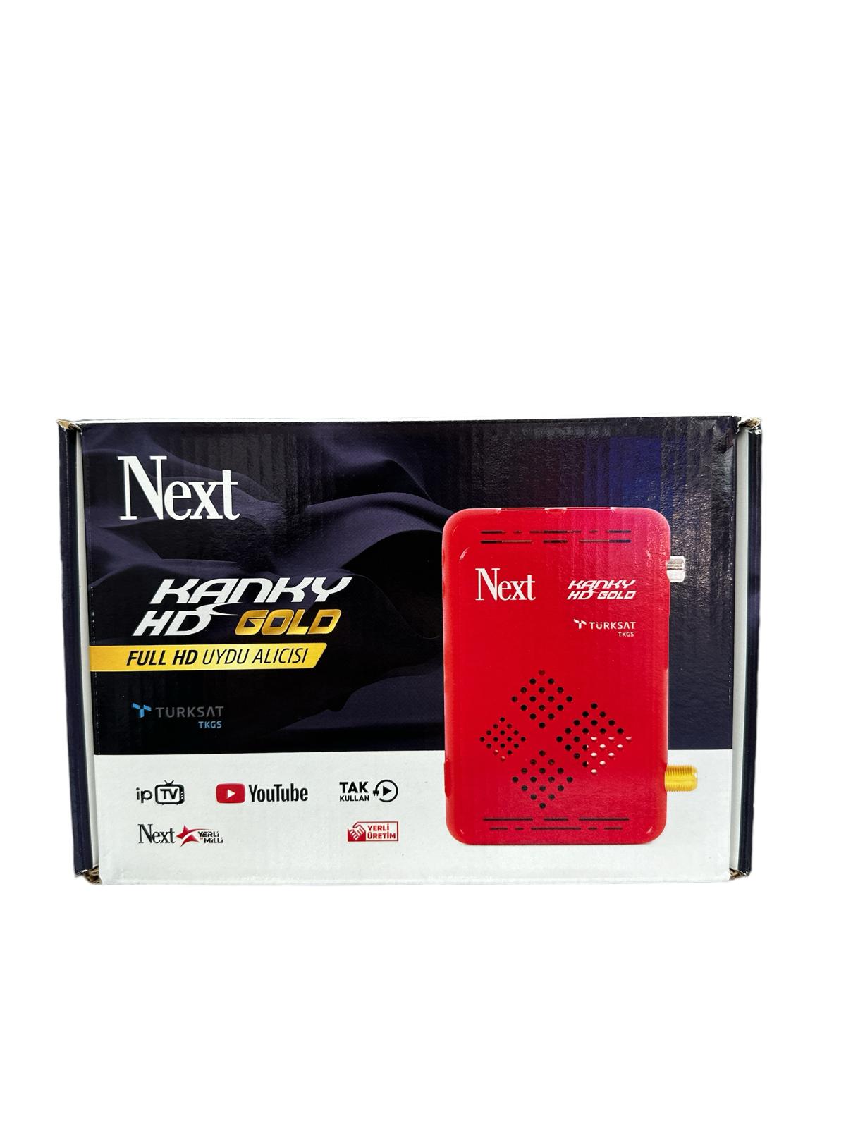 Next Kanky Gold USB Wifi Destekli Full HD Uydu Alıcısı