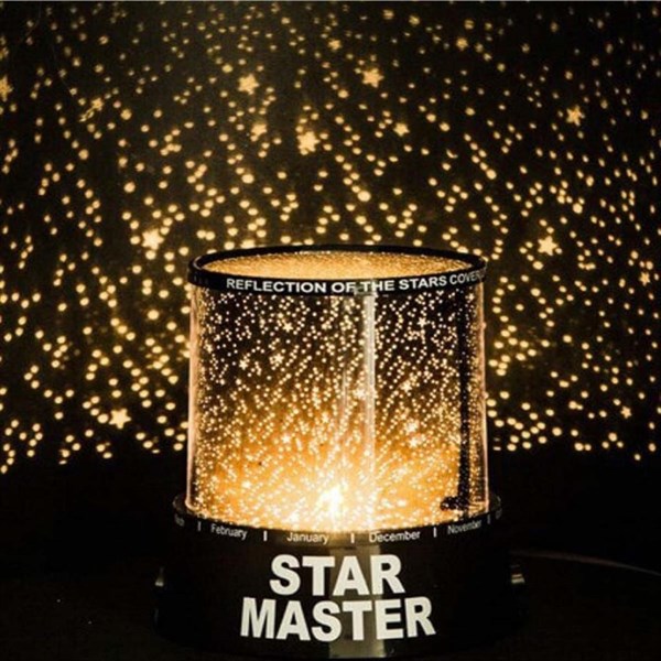BUFFER® Star Master Pilli Gökyüzü Projeksiyonlu Led Renkli Yıldız