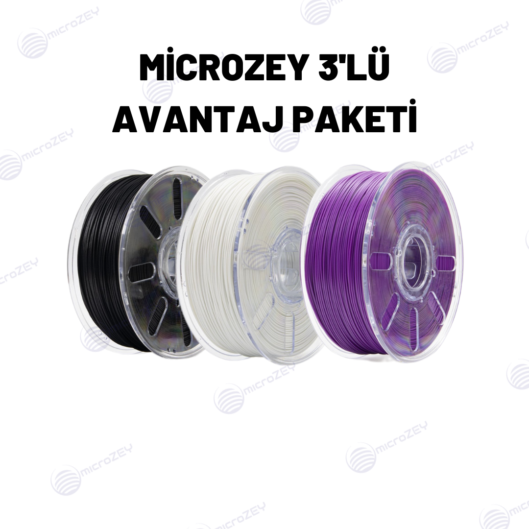 Microzey Kampanyalı Pla Filament Paketi 3 KG