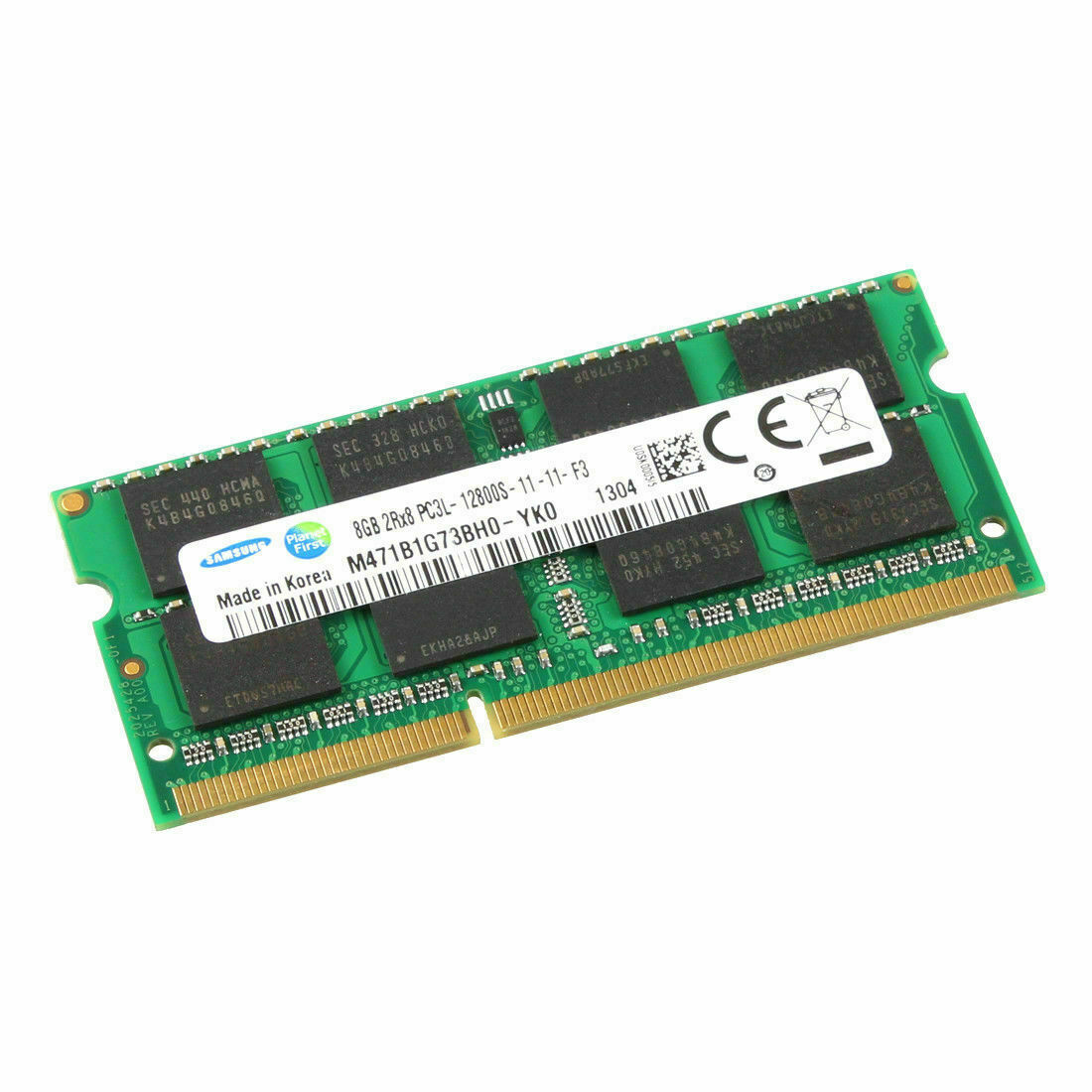 Samsung M471B1G73BH0-YK0 8GB PC3L DDR3L 12800S 1600 Mhz 1.35 V Notebook Ram