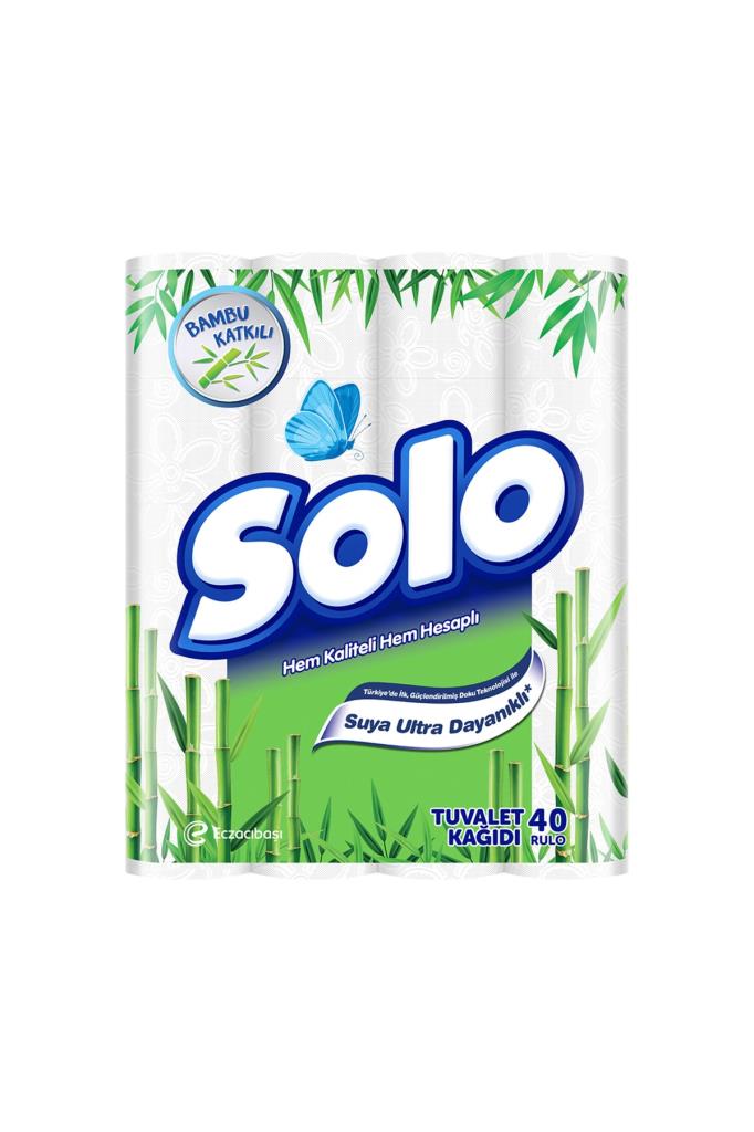 Solo Bambu Katkılı Tuvalet Kağıdı 40 Adet