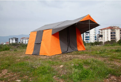 Doğa Kamp 2 Odalı Kamp Çadırı Turuncu