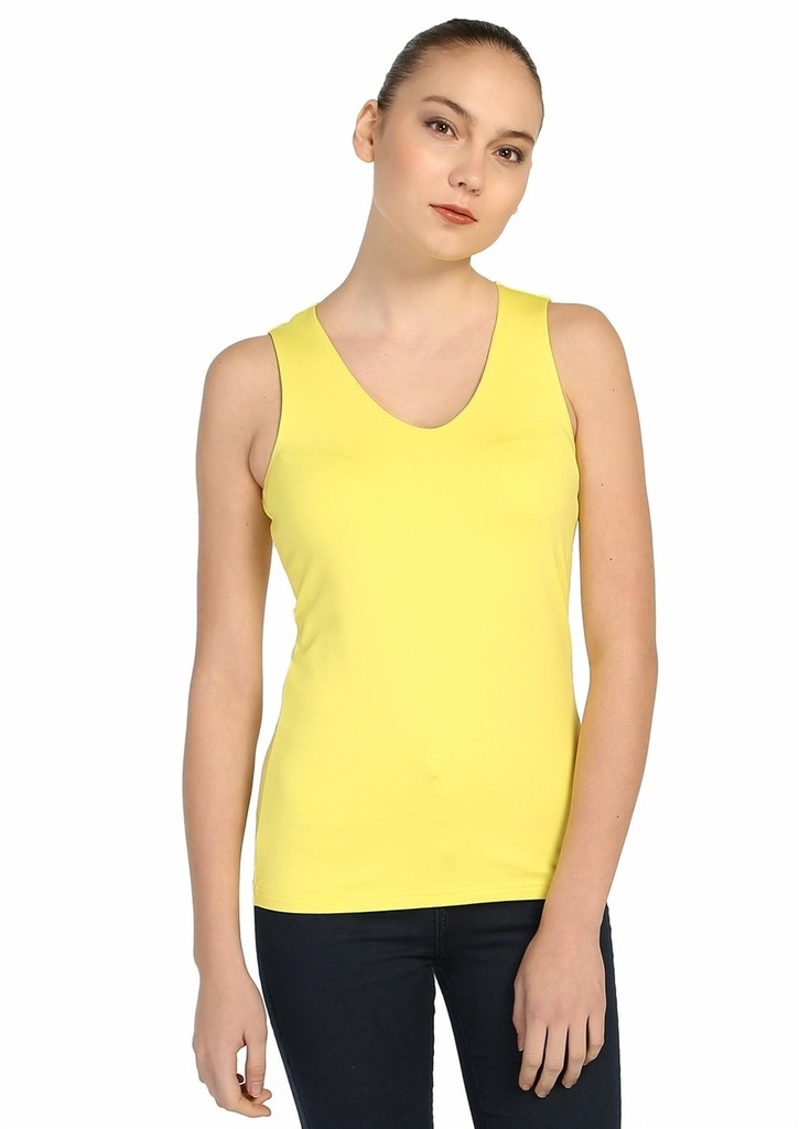 Bulalgiy Kadın Sarı Basic'S T-Shirt - Bga270944