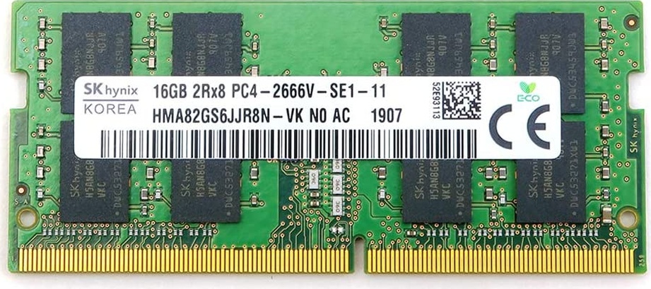 Sk Hynix HMA82GS6JJR8N-VK 16 GB 2666 MHz DDR4 CL19 Ram