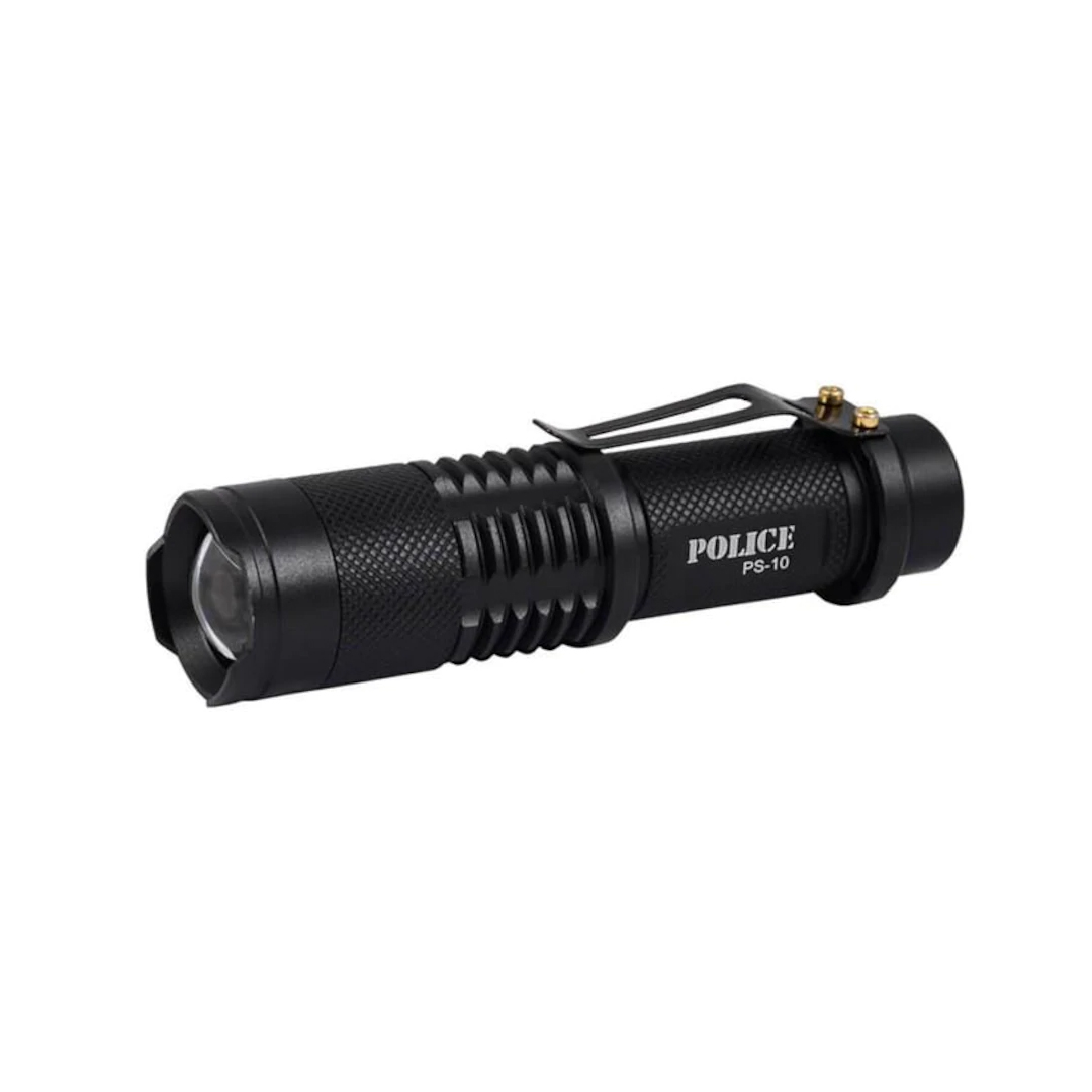 Police Ps-10 Xml T6 Led Tüfek Aparatlı Şarj Edilebilir El Feneri