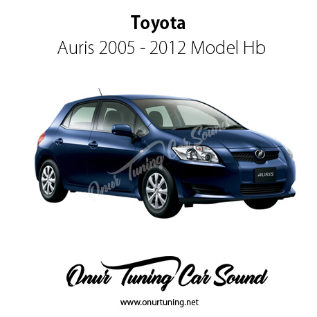 Toyota Uyumlu Auris 2005 - 2012 Hb Bagaj Pandizot Rafı