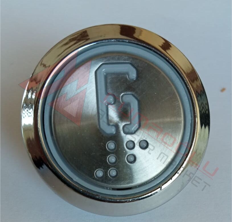 6.Kat Asansör Buton Düğmesi