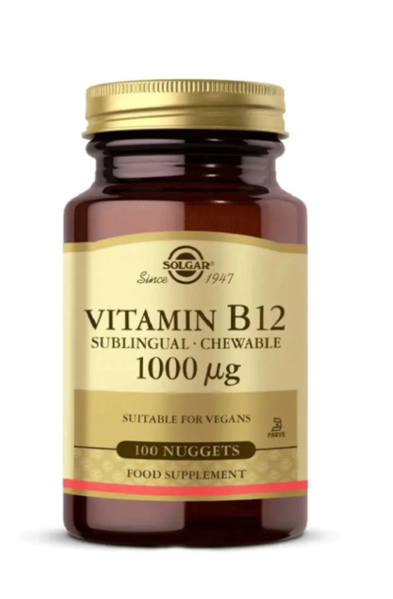 Solgar Vitamin B12 1000 Mcg 100 Dil Altı Tablet