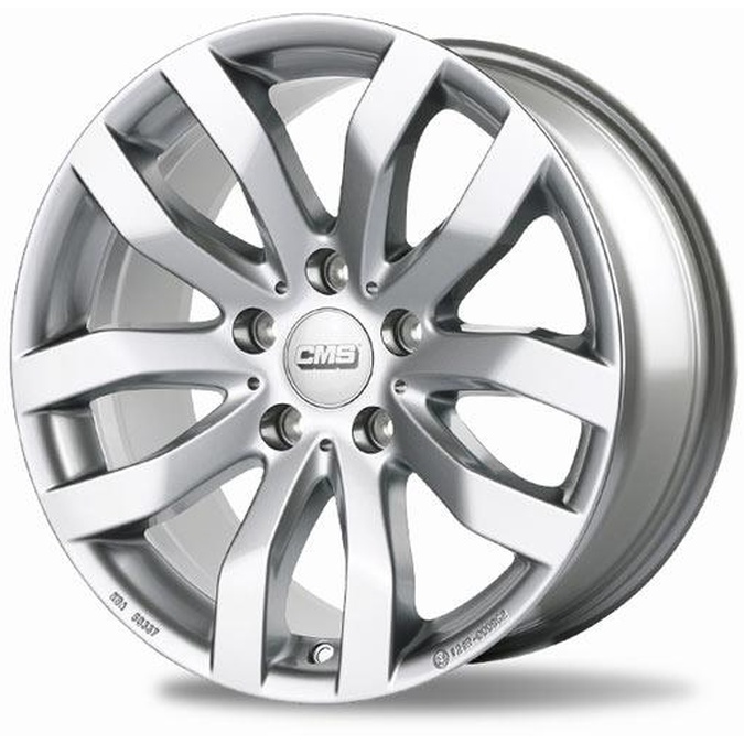 Cms-985-09 6.0x15" -4x100 Et45 54.1 Racing Silver Jant 4 Adet
