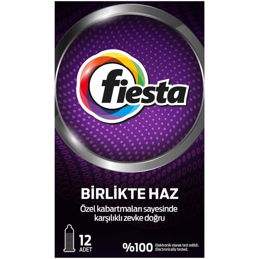 Fiesta Birlikte Haz Prezervatif 12'li