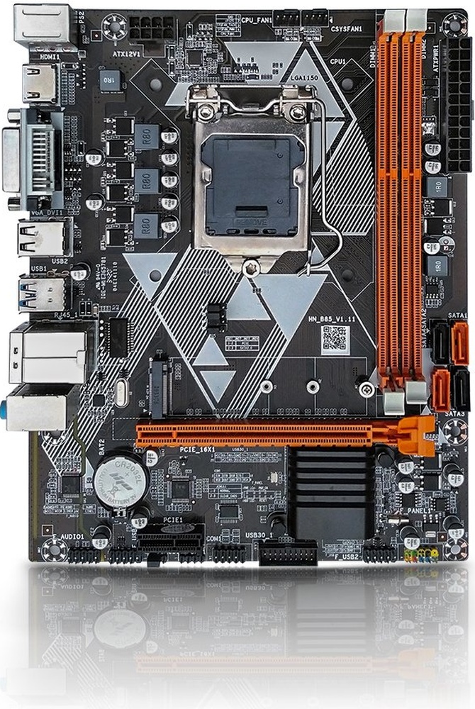 Turbox WorkTeam B85(H81) Intel H81 1600 MHz DDR3 Soket 1150P VGA HDMI M.2 mATX Anakart