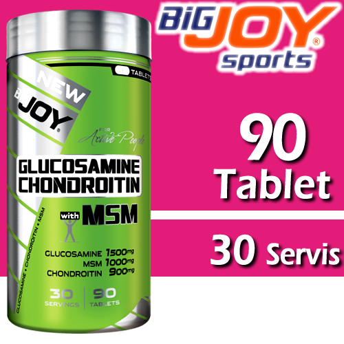 Bigjoy Glucosamin Chondroitin Msm 90 Tab. Glukozamin Glucosamine