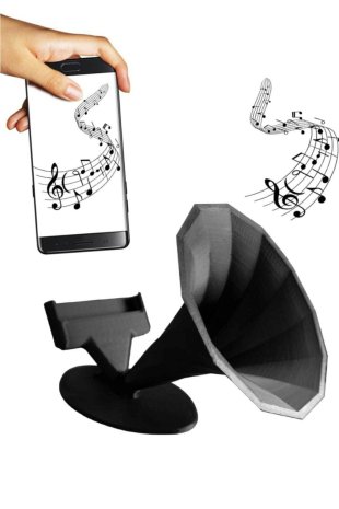 Akustik Telefon Tutacağı Gramafon Hoparlör
