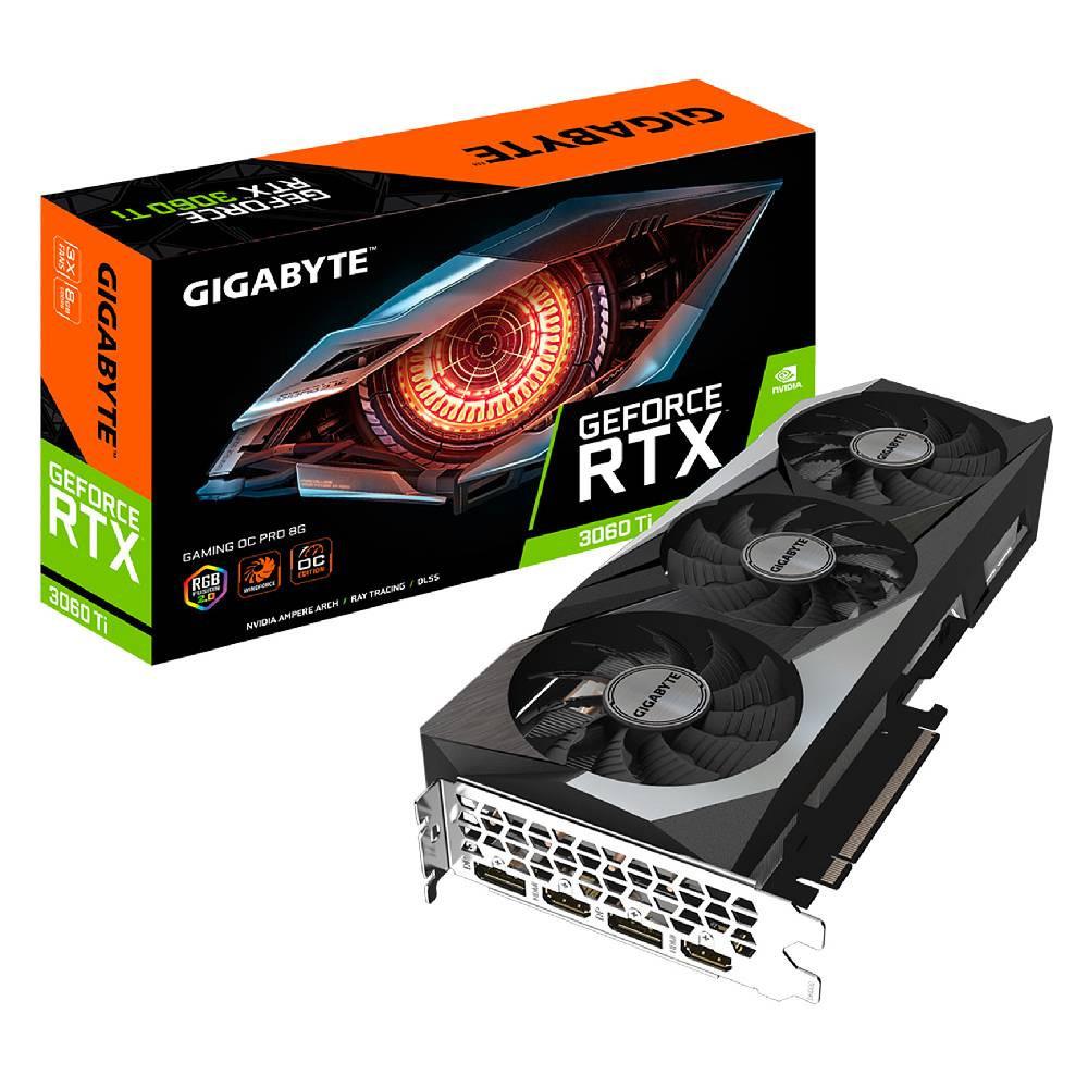Gigabyte NVIDIA GeForce RTX 3060 Ti Gaming OC PRO 8 GB GDDR6X 256 Bit Ekran Kartı