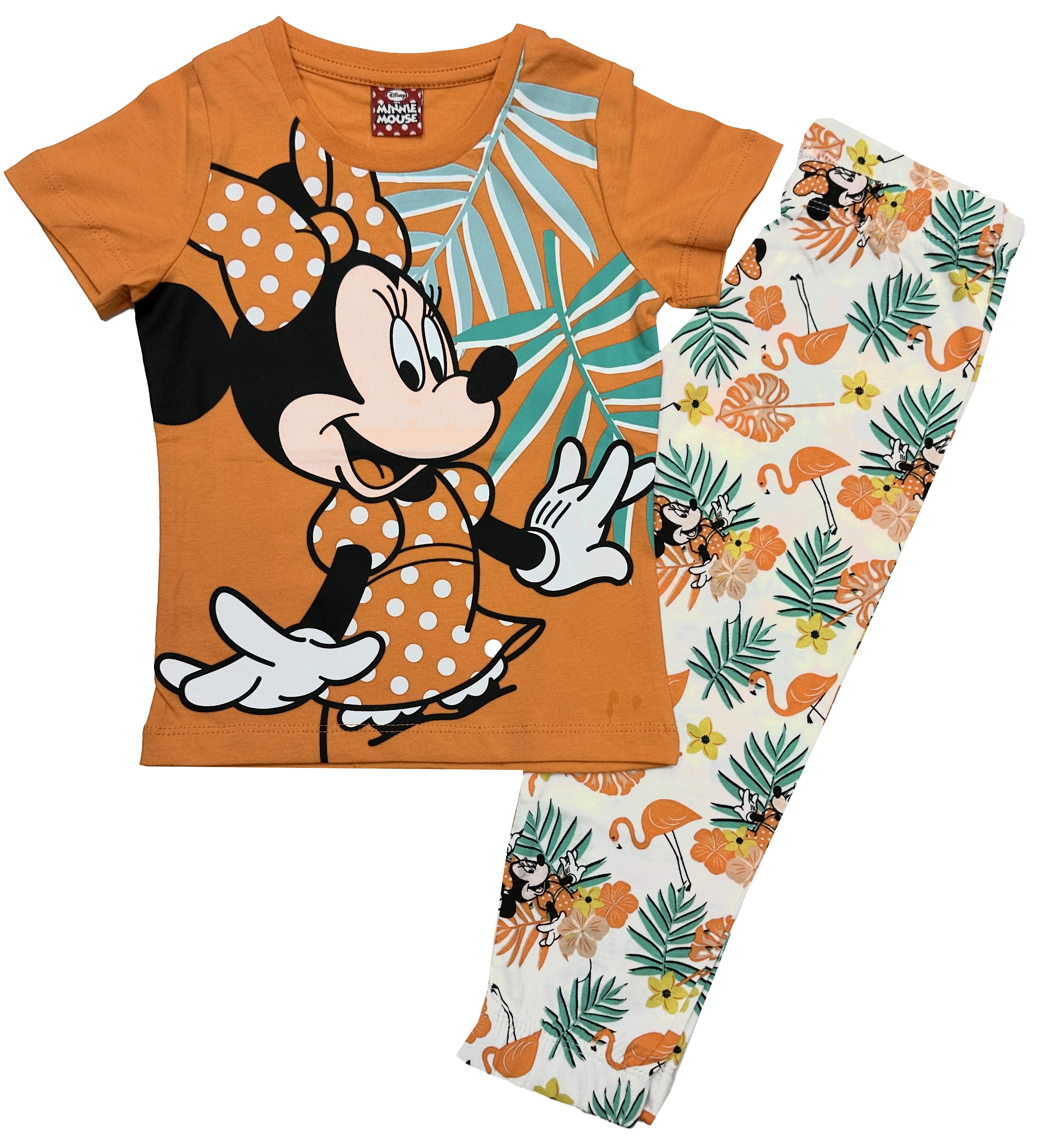 Minnie Mouse Kız Çocuk Tshirt Takım 2-8 Yaş 6419-v2