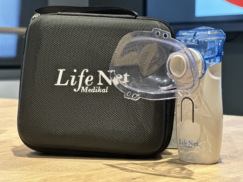 Life Net Şarj Edilebilir Taşınabilir Mini Mesh Nebulizatör Cihazı
