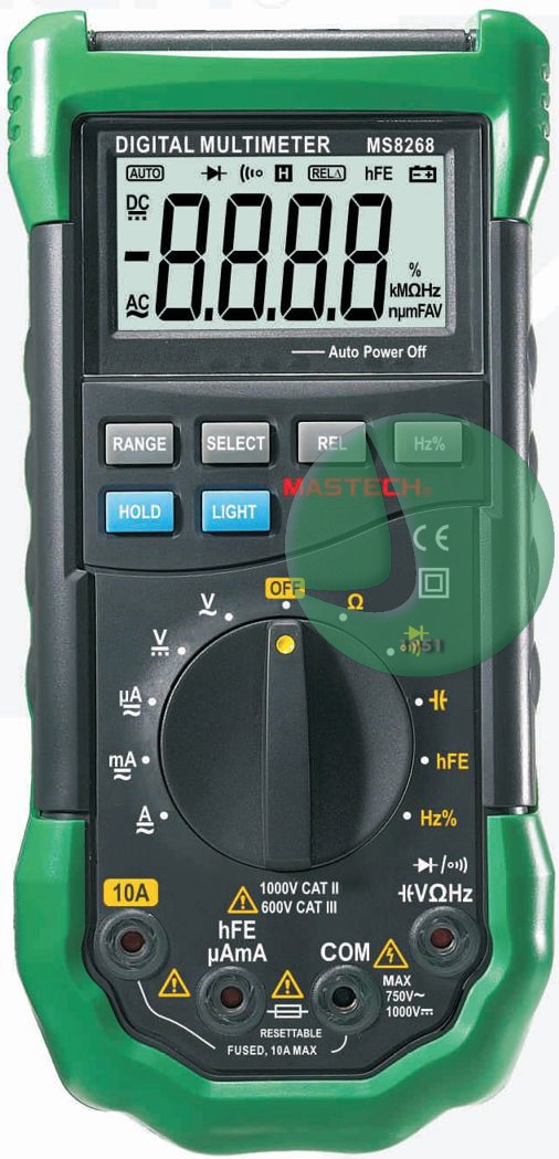 Mastech Ms8268 Dijital Multimetre (elektrik Ölçü Aleti Avometre)