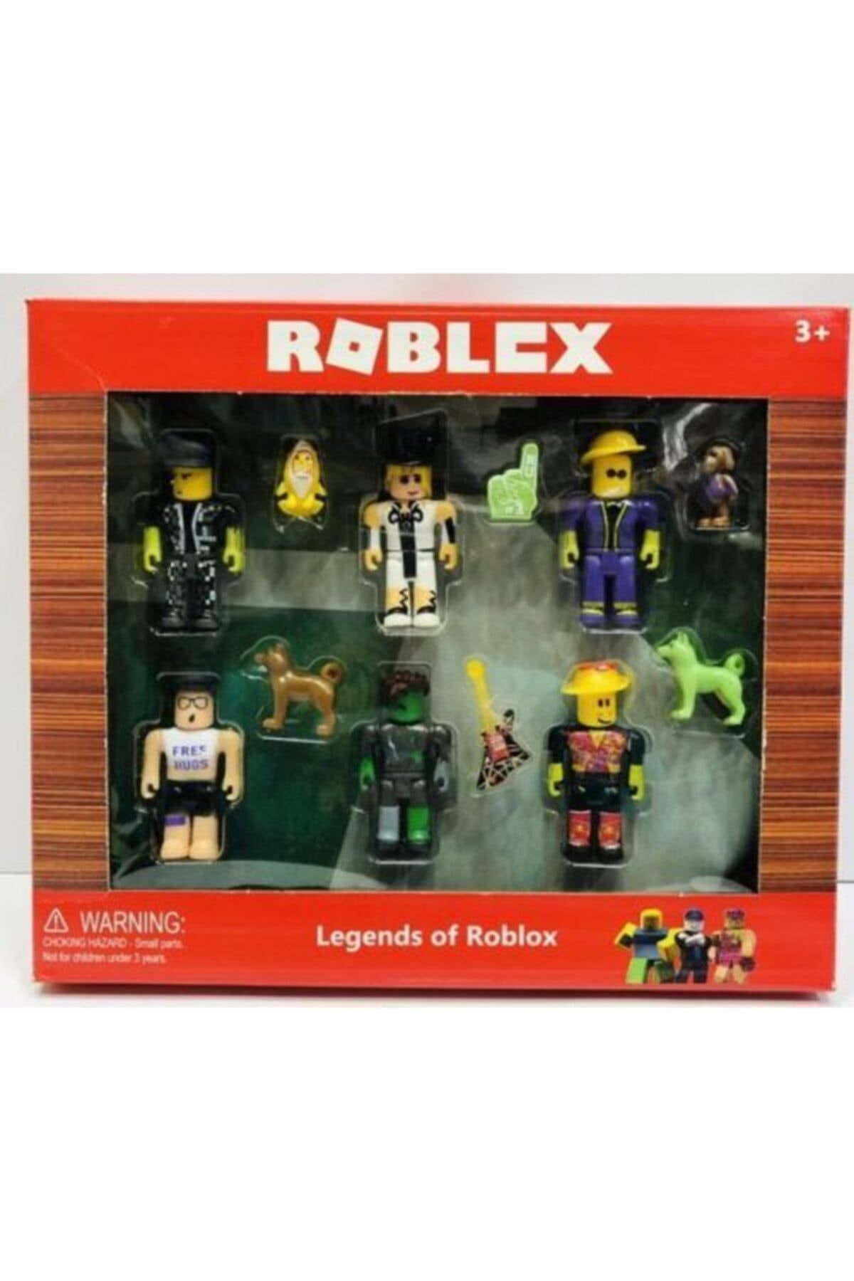 Roblox Figür Oyuncak Aksesuarlı 12 Parça Set Kutulu Robloks