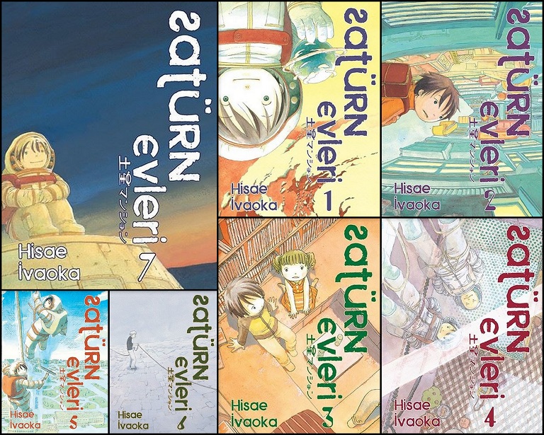 Satürn Evleri (1-2-3-4-5-6-7.Cilt) 7 Kitap Manga Set