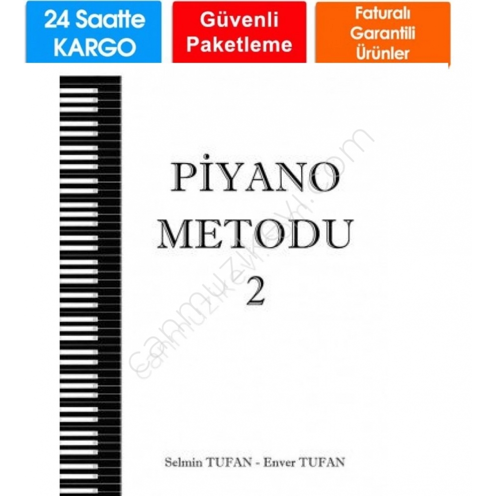 Piyano Metodu 2 Selmin Tufan Enver T.