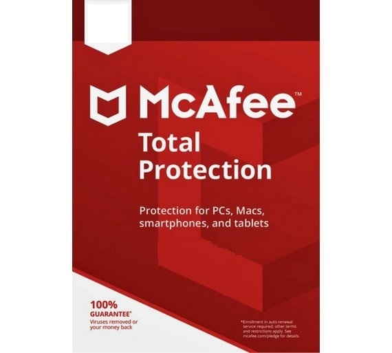 Mcafee Total Protection Güncel Sürüm Çoklu Cihaz Seçimi İle