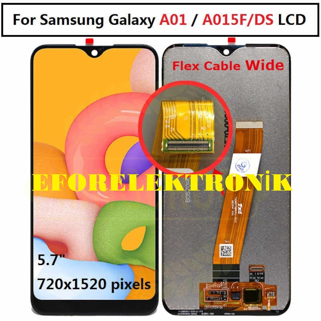 Samsung Galaxy A01 A015F Lcd Ekran Dokunmatik (464525955)