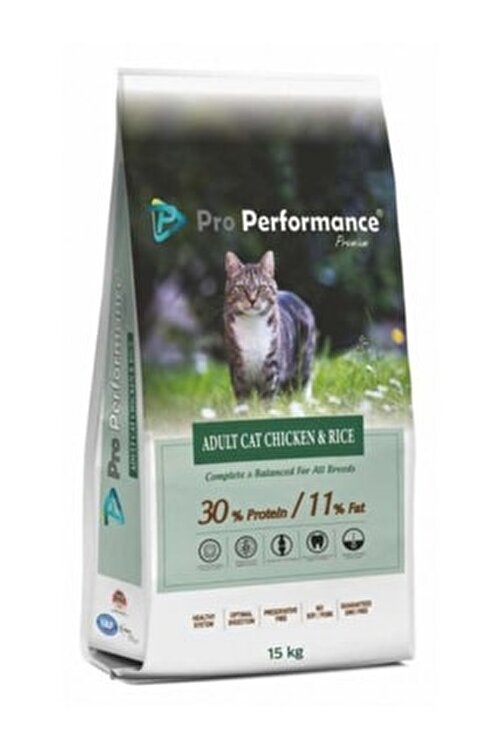 Pro Performance Tavuklu ve Pirinçli Yetişkin Kedi Maması 15 KG