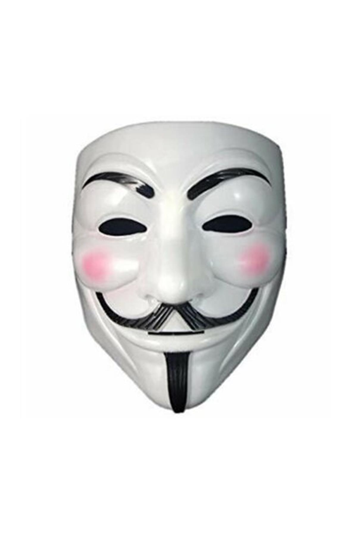 V For Vendetta Maskesi Beyaz