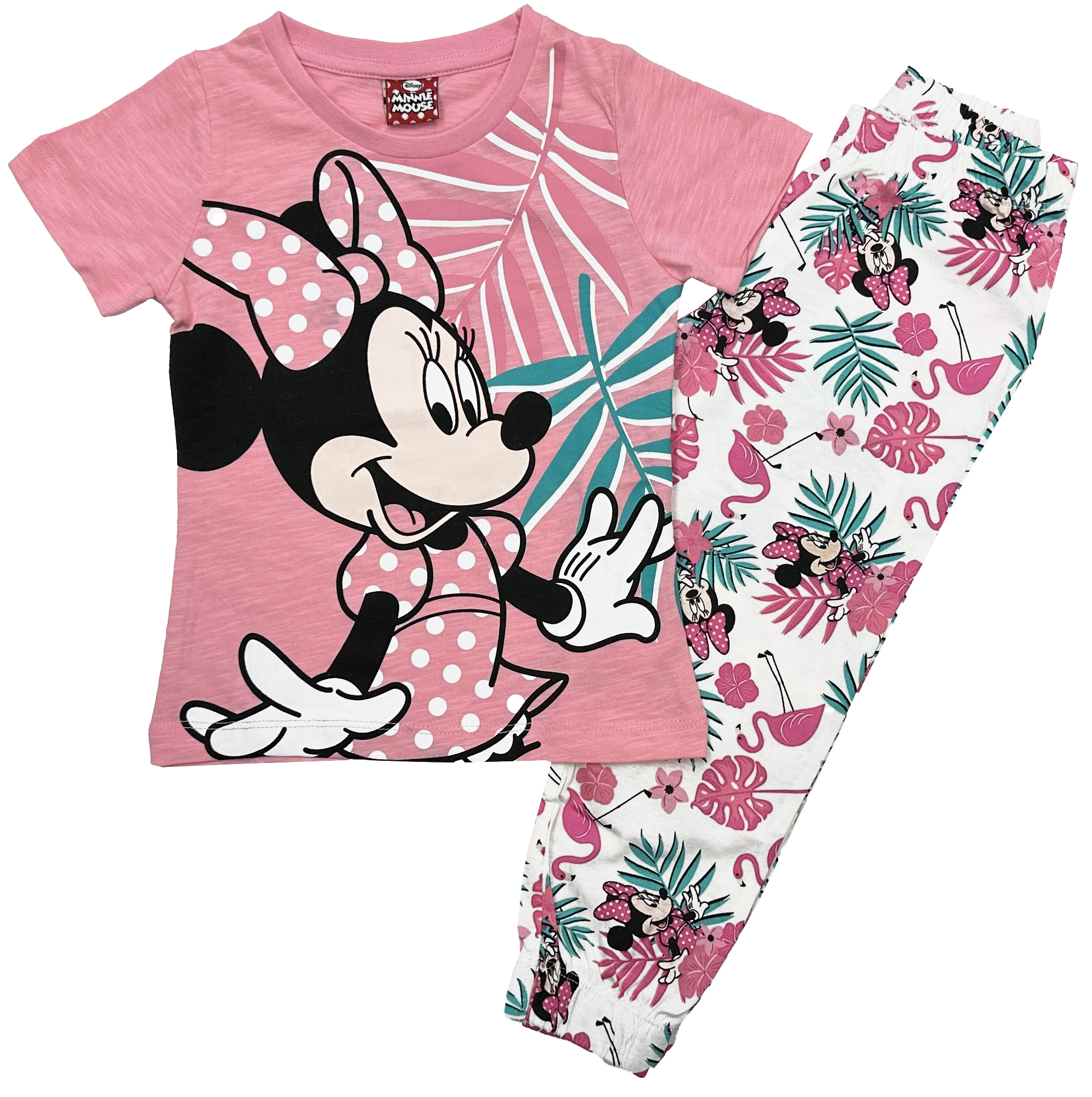 Minnie Mouse Kız Çocuk Tshirt Takım 2-8 Yaş 6419-v1