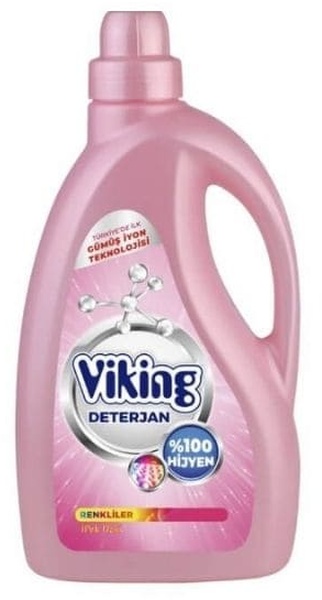 Viking Renkliler Sıvı Çamaşır Deterjanı 2700 ML