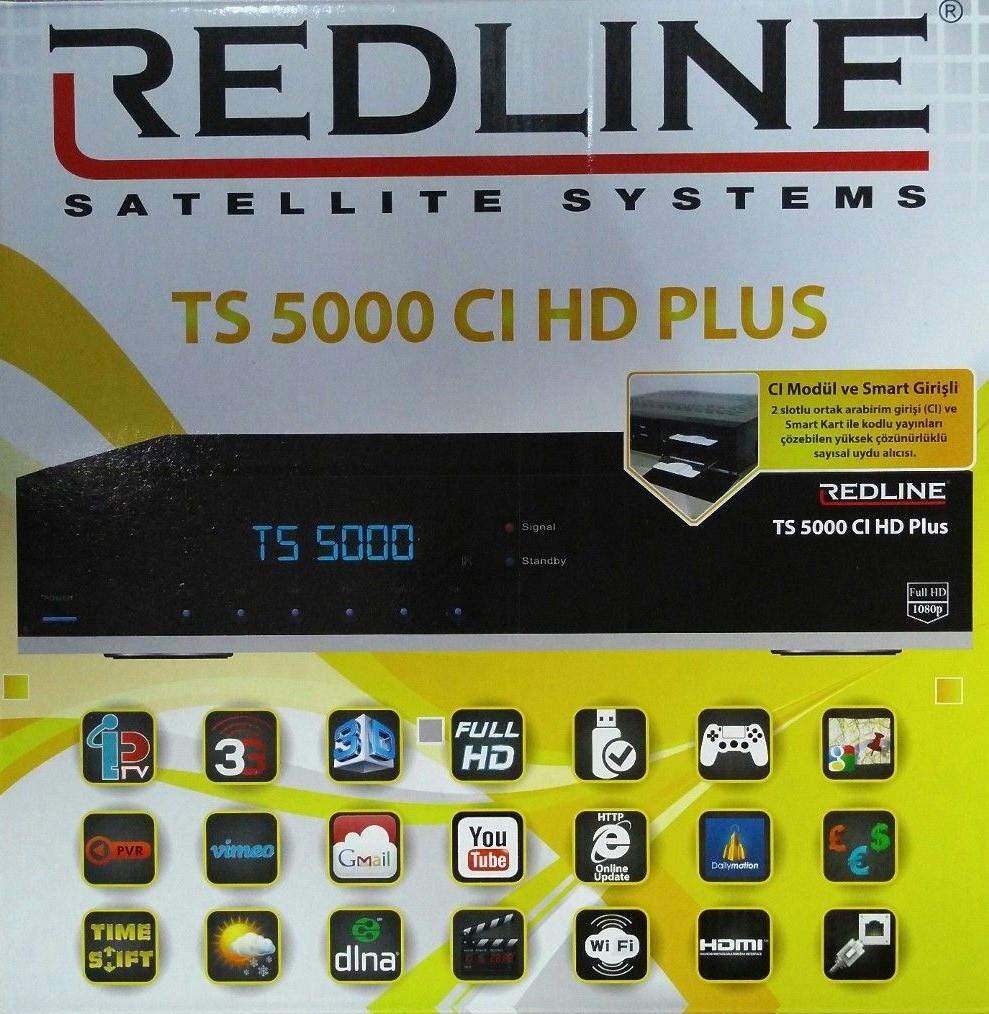Redline Ts 5000 Cı Hd Plus Uydu Alıcısı