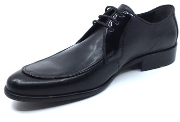 Fosco 5014 Siyah Bağcıklı Klasik Deri Erkek Ayakkabı