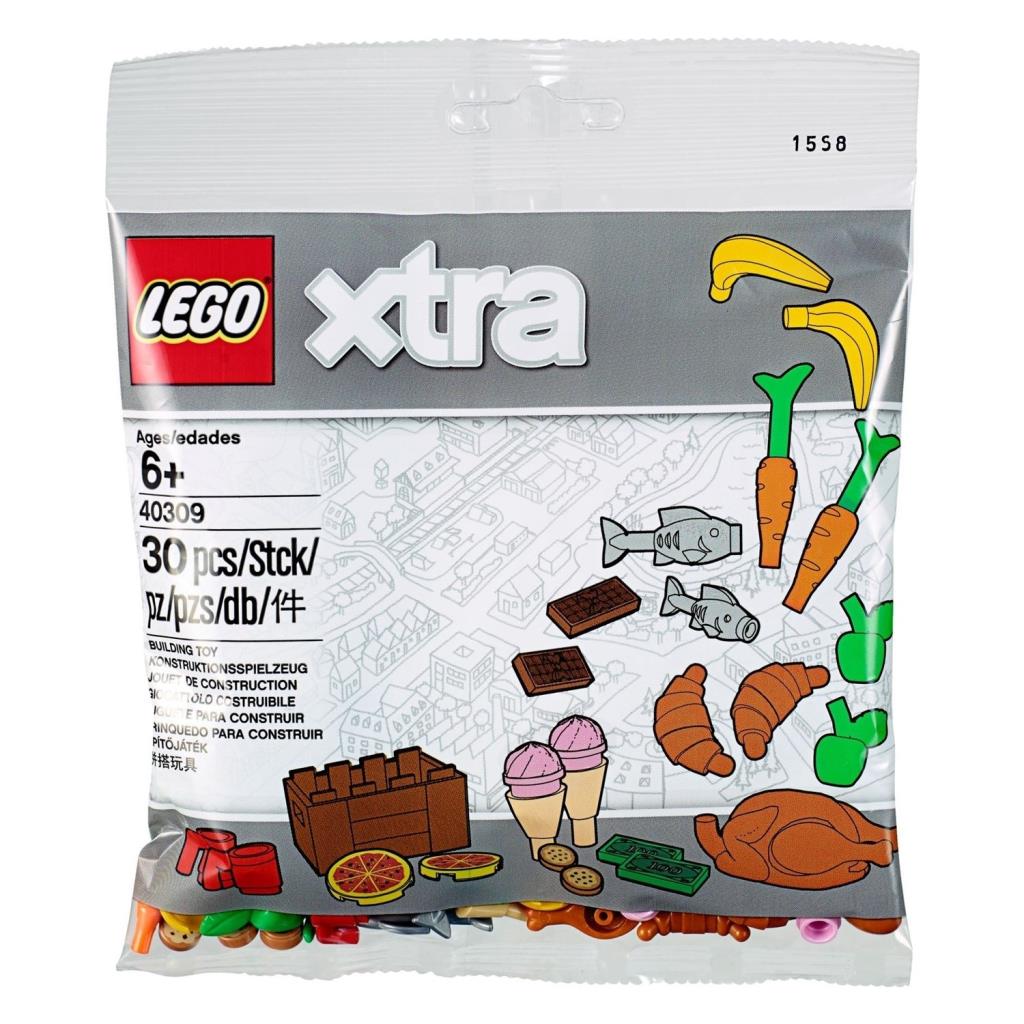 LEGO Xtra 40309 Food Accessories 30 Parça