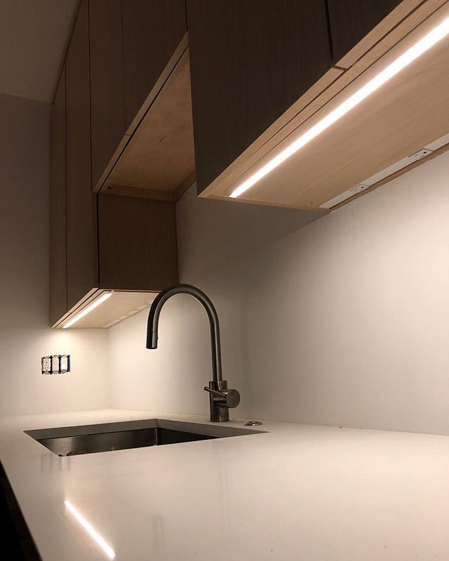 Dekoratif Mutfak Tezgah Üstü Led Lineer 100cm 3000k Gün Işığı