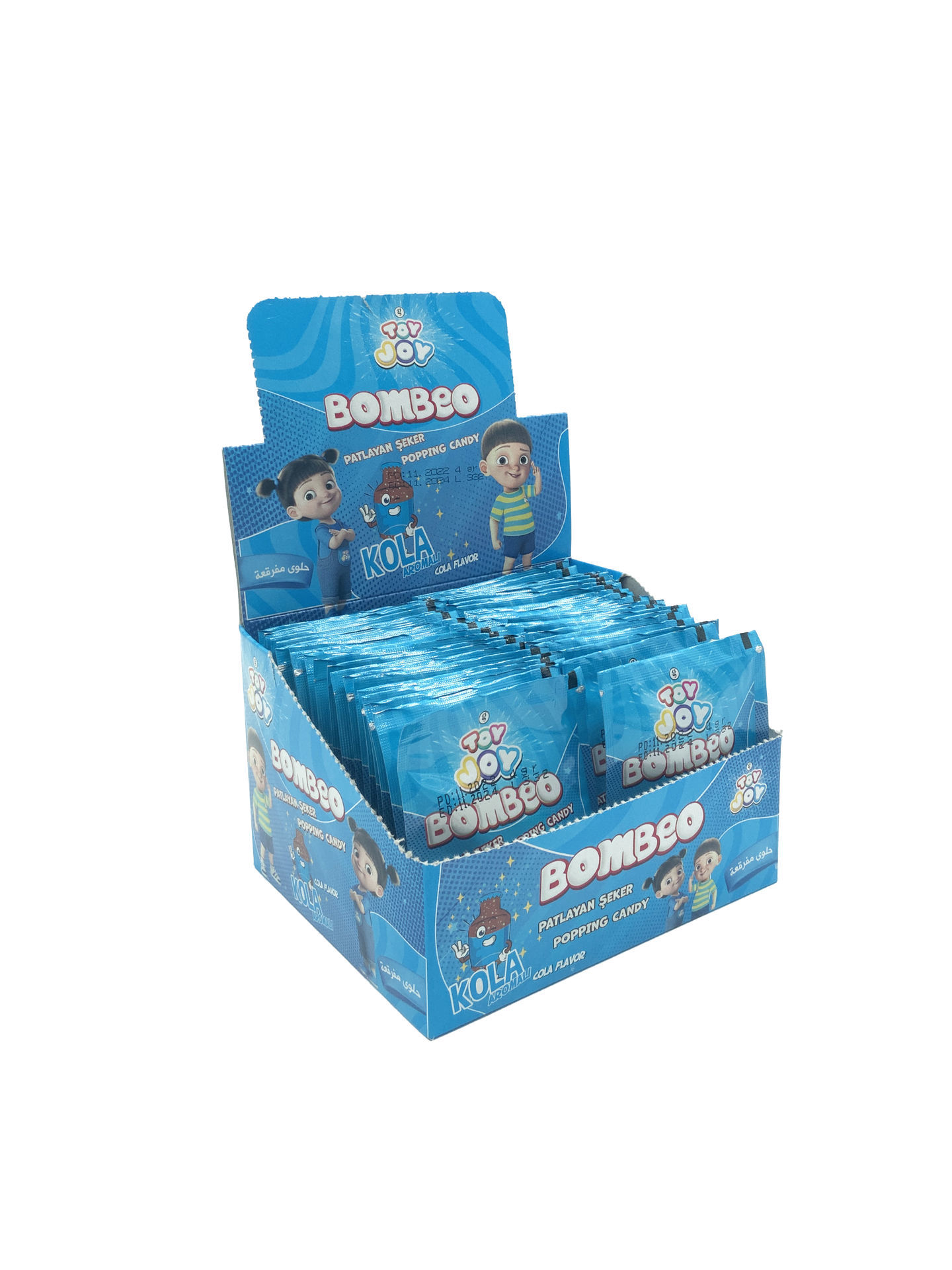 Toy Joy Bombeo Kola Aromalı Patlayan Şeker 40 x 4 G