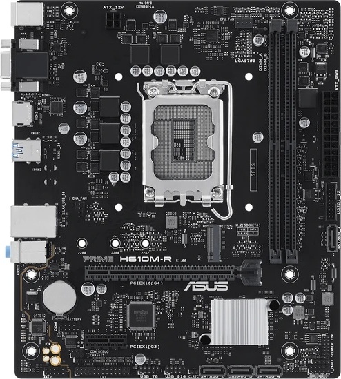 Asus Prime H610M-R-SI 5600 MHz DDR5 LGA700 Matx Anakart