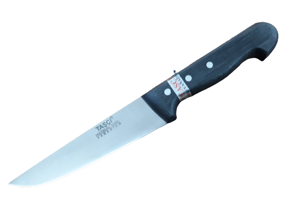 Taşçı 2 Numara 3 MM N6 Çelik Kasap veya Mutfak Bıçağı