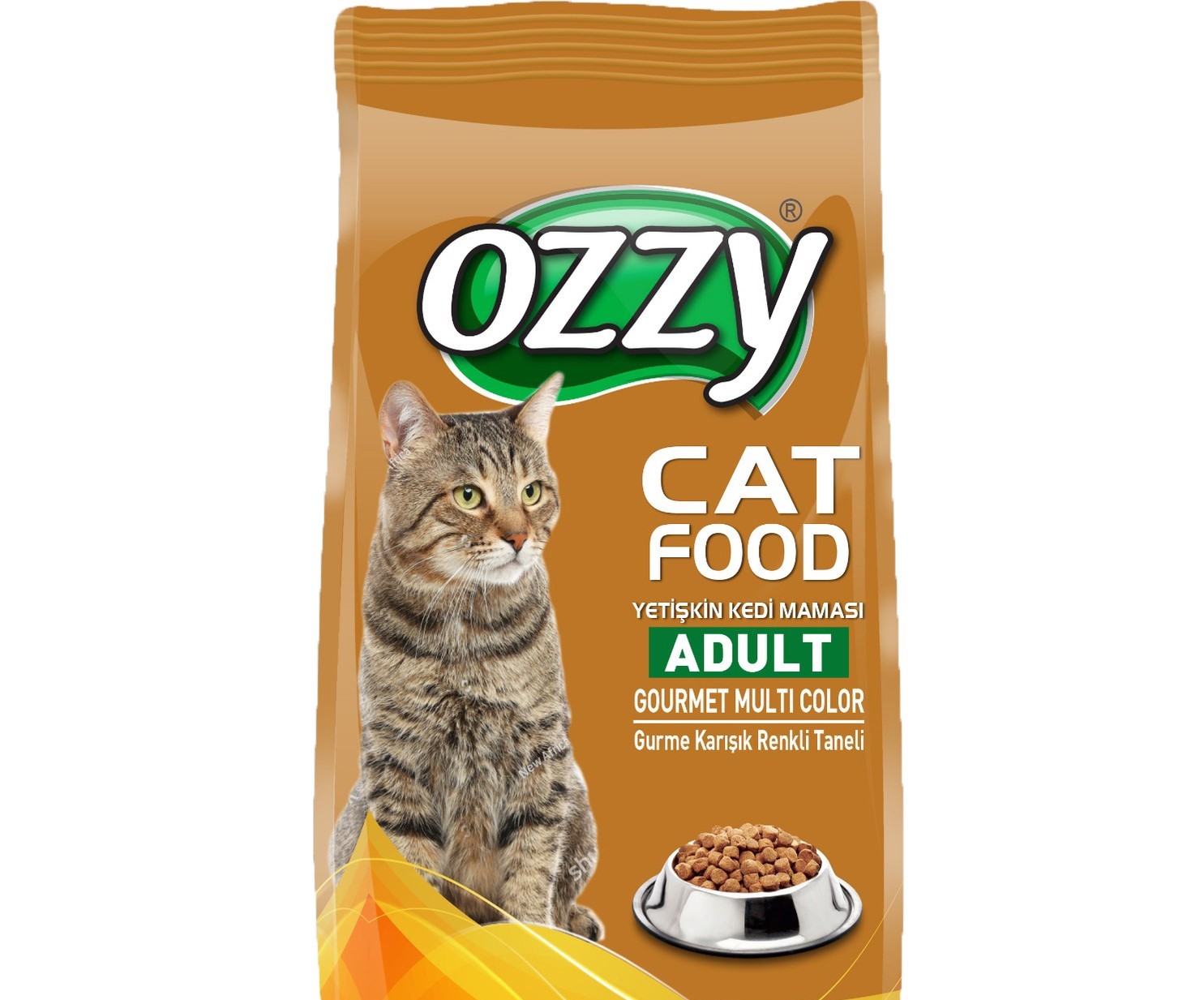 Ozzy Gurme Renkli Taneli Yetişkin Kuru Kedi Maması 5 KG