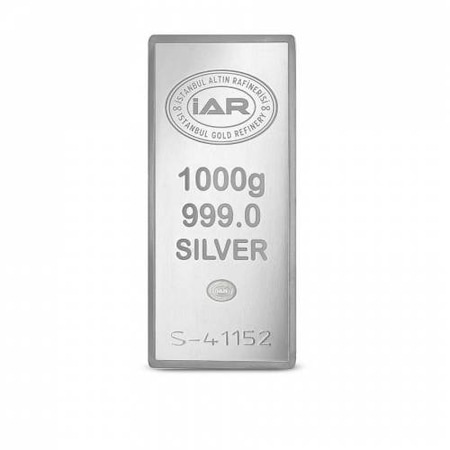 İar Külçe Gümüş 1000 G