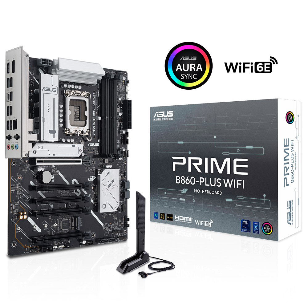 Asus Prıme B860-Plus WIFI 90MB1K50-M0EAY0 8200 MHz DDR5 Oc Intel Soket 1851 ATX Anakart