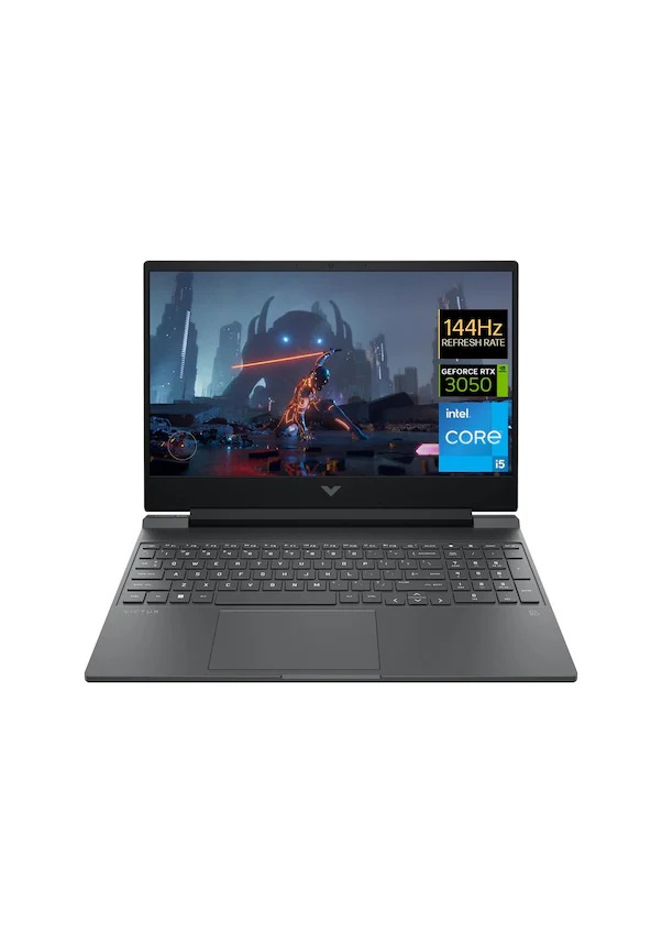 HP Victus 15-FA0019NT A0GU6EA i5-12450H 16 GB 1 TB SSD RTX3050 15.6" Dos Dizüstü Bilgisayar (Outlet)