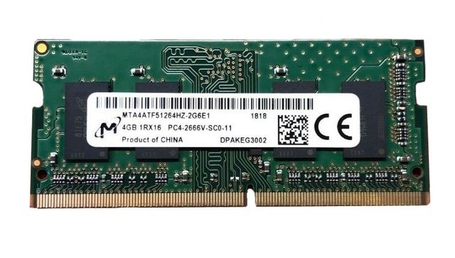 Micron MTA4ATF51264HZ-2G6E1 4 GB DDR4 MHz 2666 MHz Ram