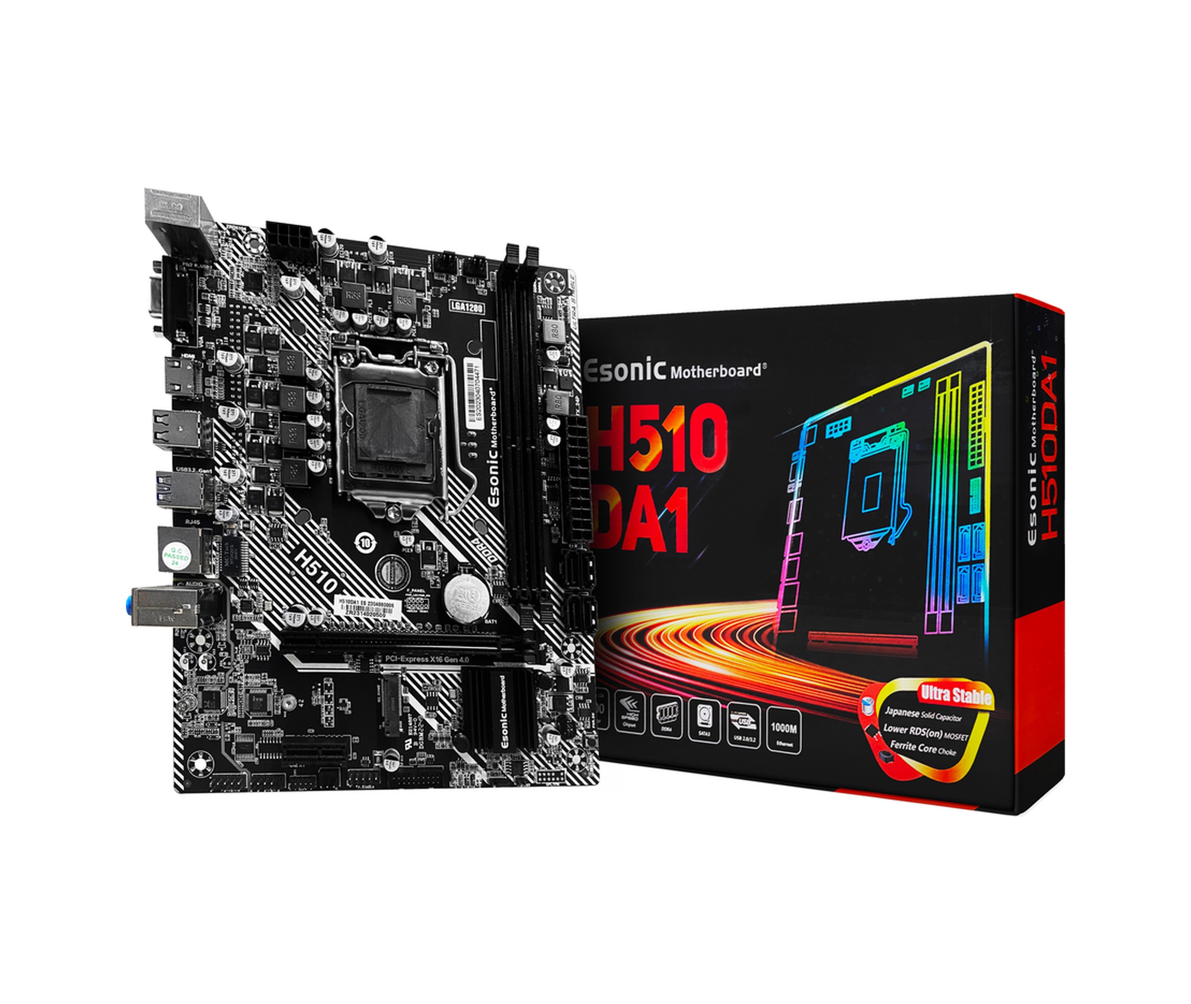 Esonic H510DA1 Intel H510 2400 MHz DDR4 Soket 1200 mATX Anakart