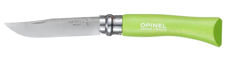 Opinel İnox 7 No Yeşil Renkli Çakı (001425)