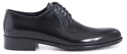 Kemal Tanca Deri Bağcıklı Erkek Klasik Ayakkabı 7452-Siyah