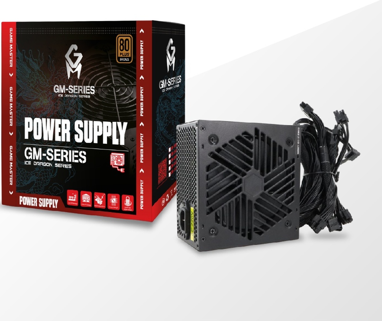 Game Master GM-SERIES 600 W 80+ Bronze Psu Güç Kaynağı