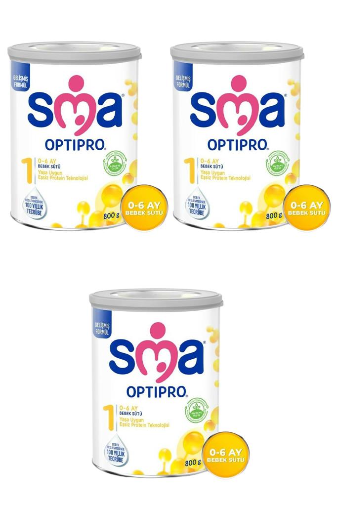 Sma Optipro Probiyotik 1 Bebek Sütü 3 x 800 G
